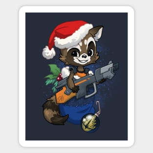 Stocking Stuffer: Raccoon Sticker